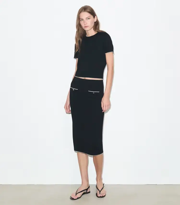 Wool Scalloped Top - Image 3